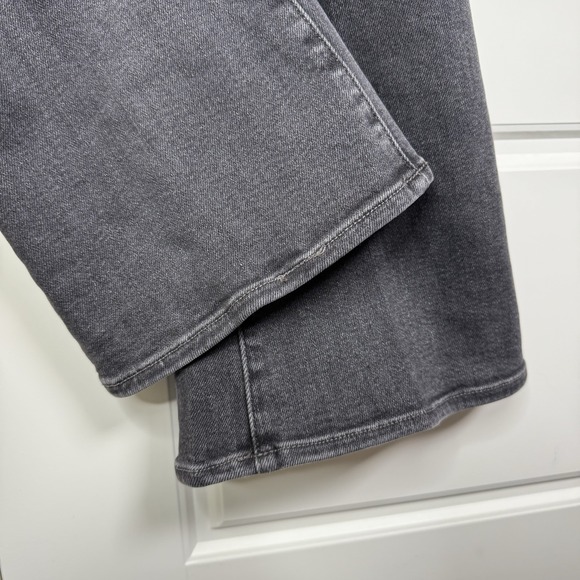 MOTHER The Weekender Jeans Women's 27 (27/31) Black Flared Stretch Denim NEW - Picture 6 of 11